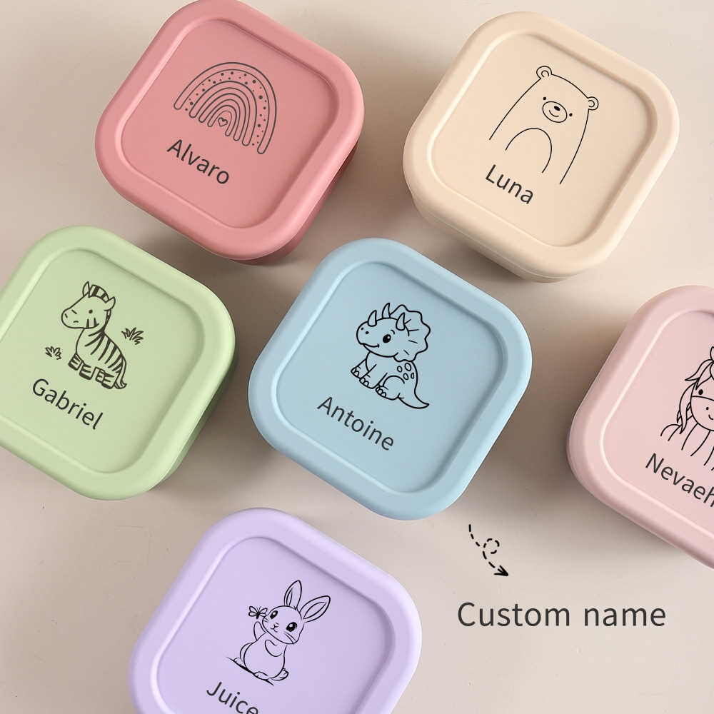 Baby Puree Pouch - Custom name or pattern 1pc Food