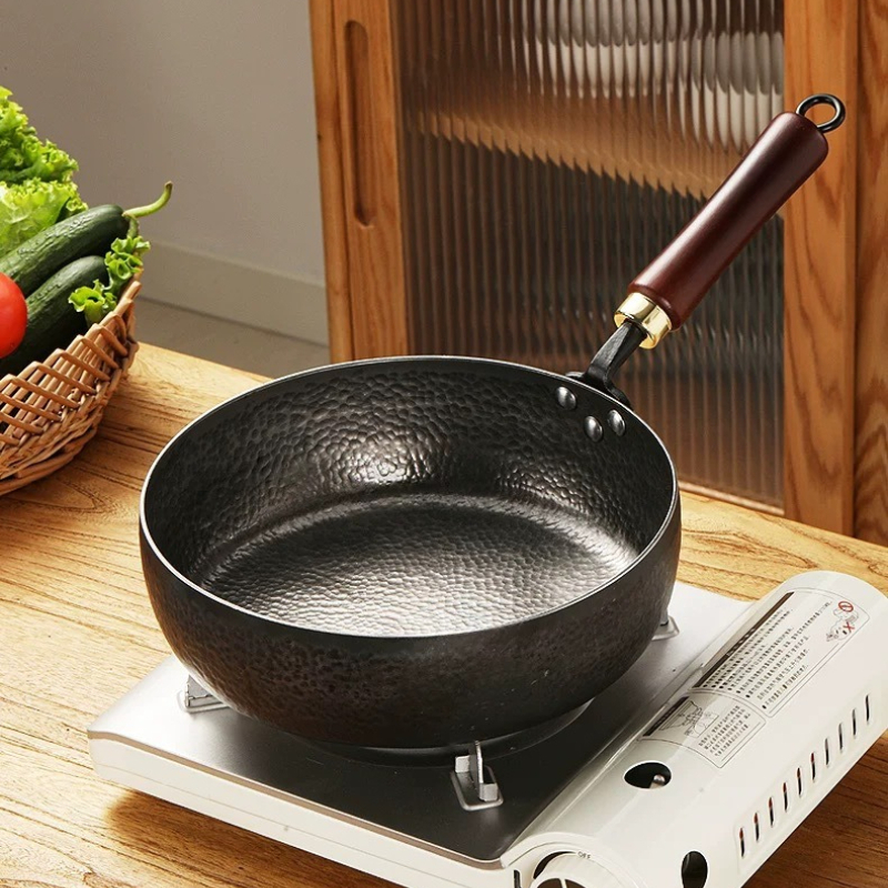 Baby Food With Iron - Hand Forged Iron Pan No Coating