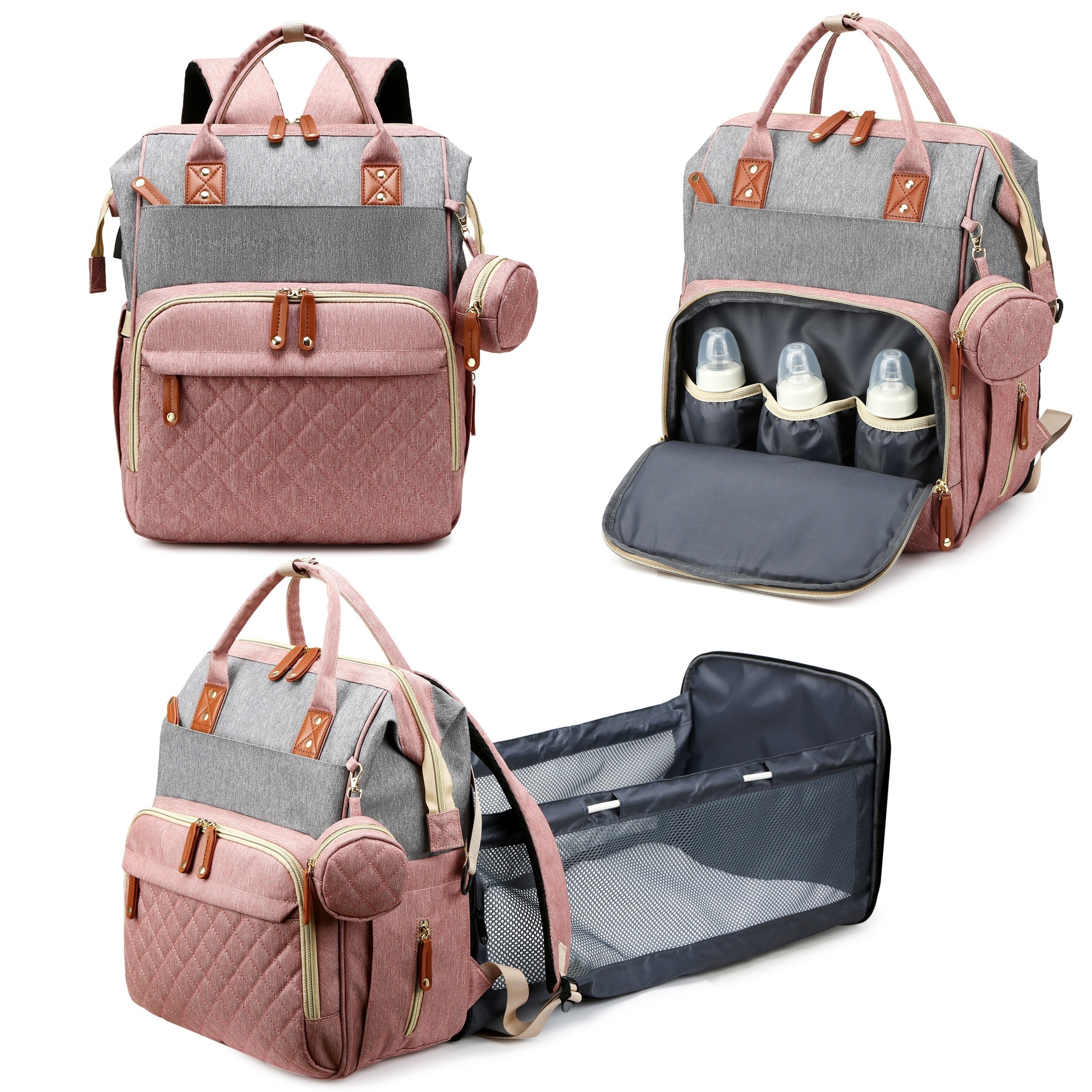 Baby Puree Pouch - Baby Diaper Bag Backpack, Baby Bags