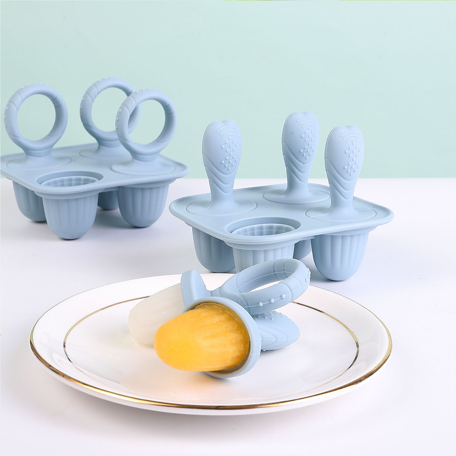 Baby Silicone Mold Set,Teethin - Baby Food Zubereiter recensie en prijs