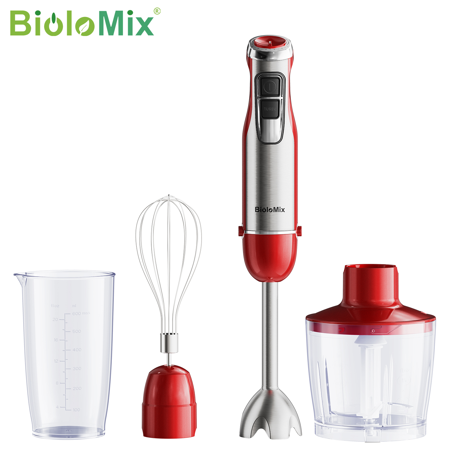 BioloMix 4-in-1 Hand Stick Ble - Baby Food Zubereiter recensie en prijs