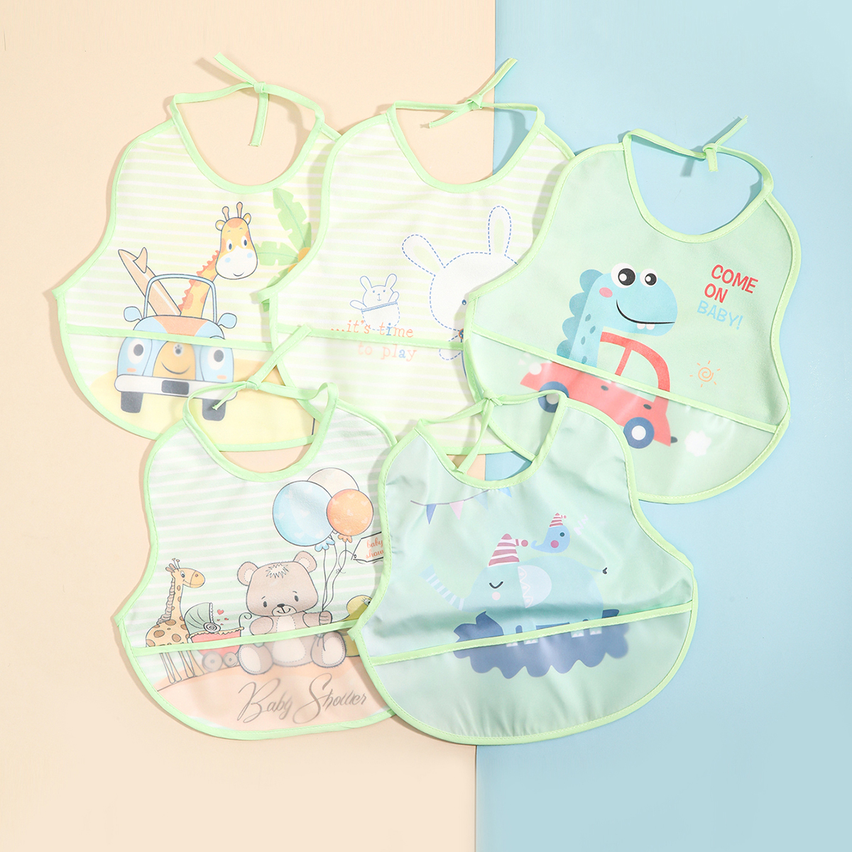 Baby rice pocket bib antifouli - Baby Rice Food recensie en prijs