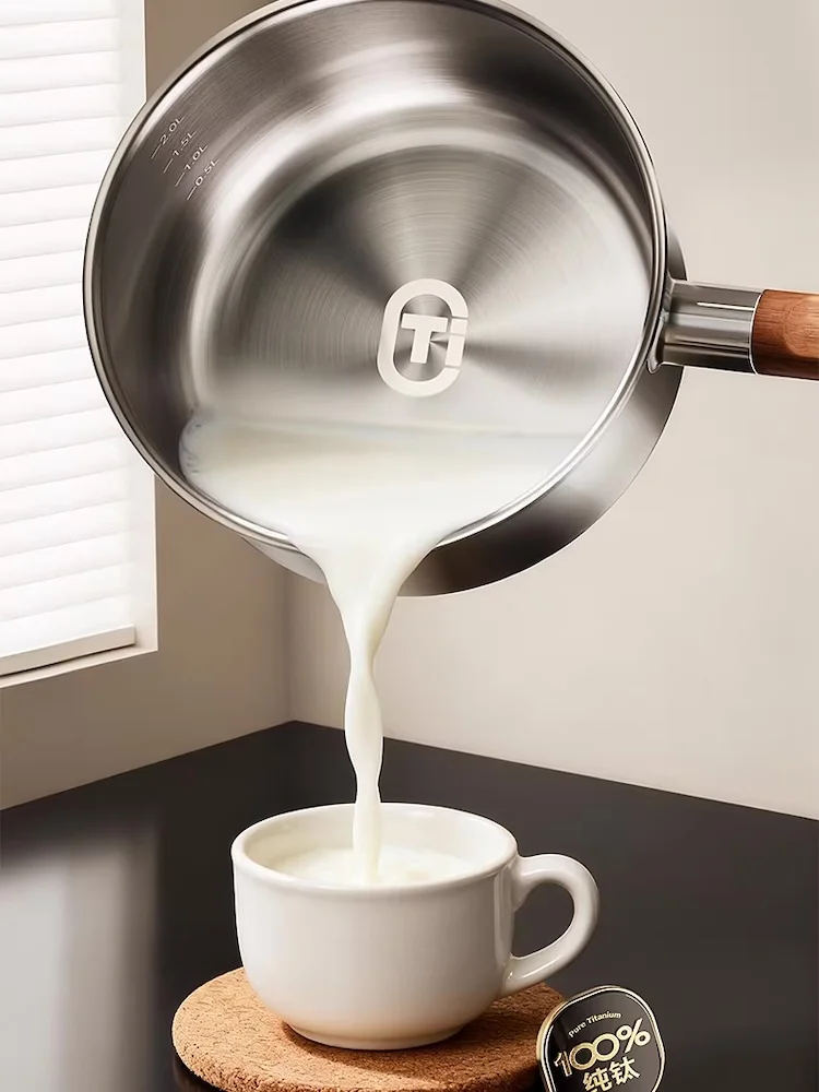 Pure titanium milk pot Baby co - Baby Food With Iron recensie en prijs