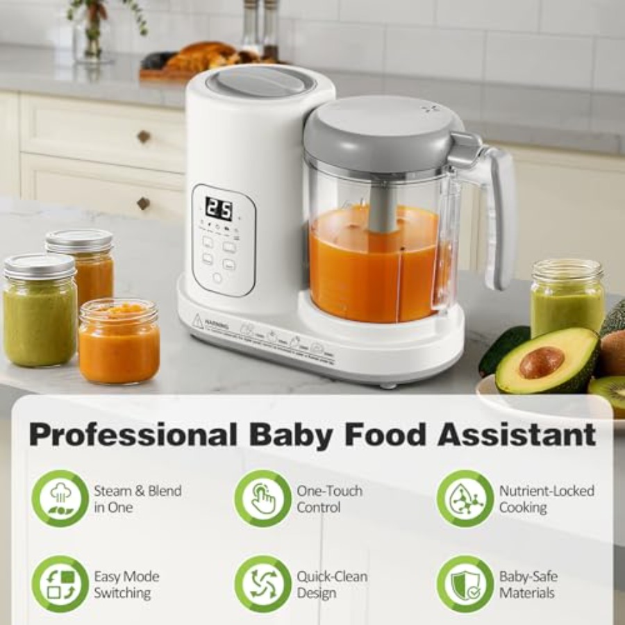Baby Food Maker Pro Steamer Bl - Baby Food Maker And Steamer recensie en prijs