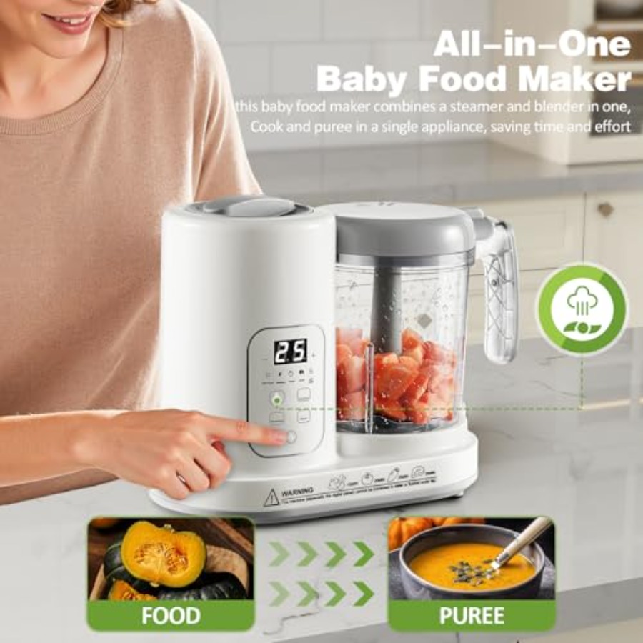 Baby Food Maker Pro Steamer Bl - Baby Food Maker And Steamer recensie en prijs