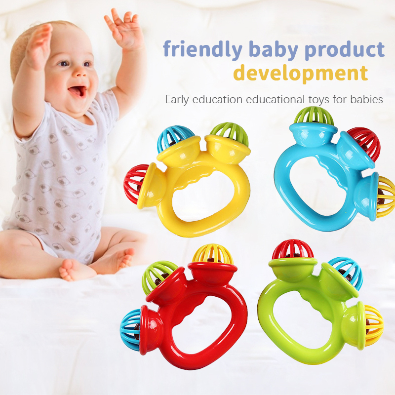 1-4PCS Baby Hand Rattle Ball T - Baby Food Quantity recensie en prijs