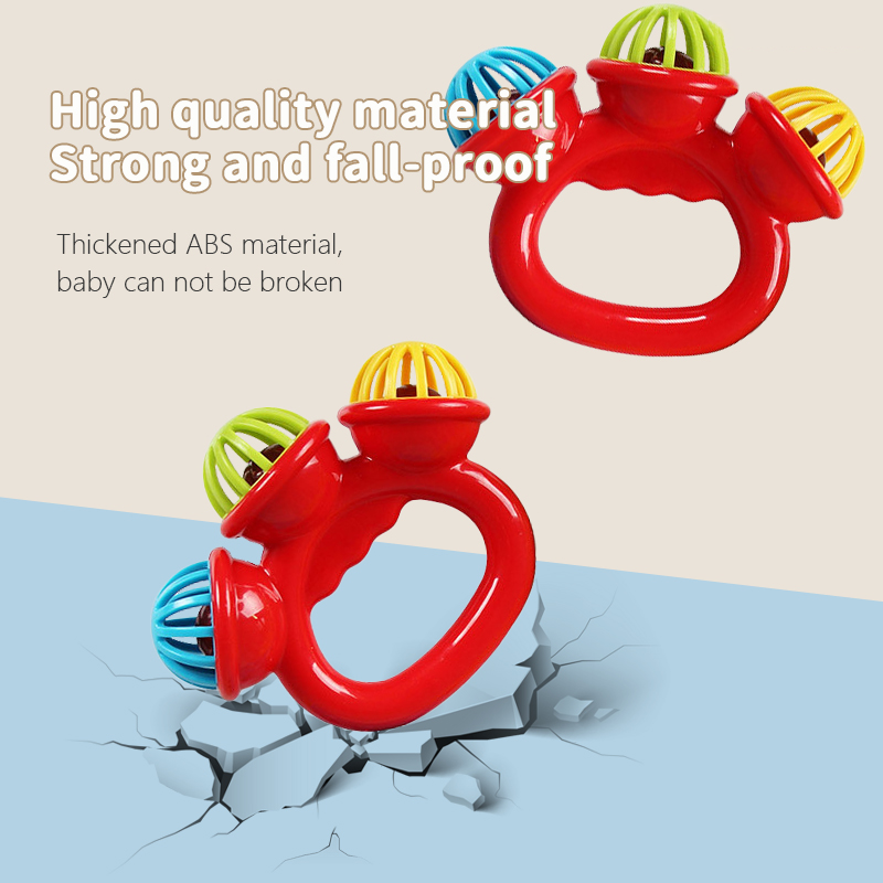 1-4PCS Baby Hand Rattle Ball T - Baby Food Quantity recensie en prijs