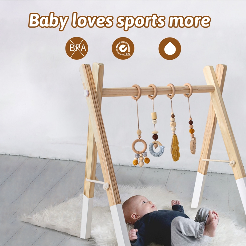 1set Wooden Baby Play Gym Anim - Baby Food Quantity recensie en prijs