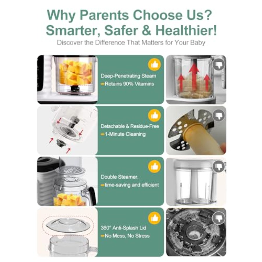 Baby Food Maker Multifunction  - Baby Food Maker And Steamer recensie en prijs