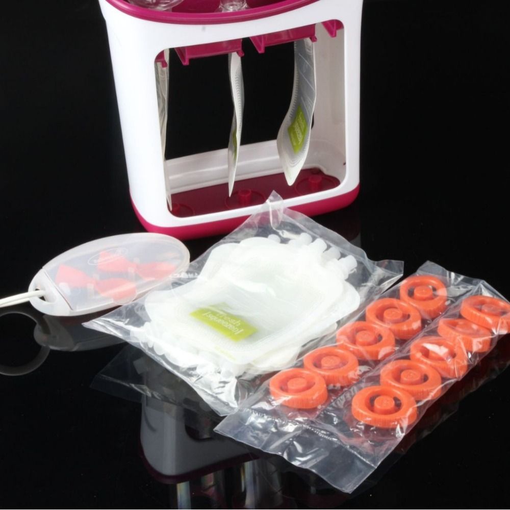 10Pcs Manual Baby Fruit Puree  - Baby Puree Pouch recensie en prijs