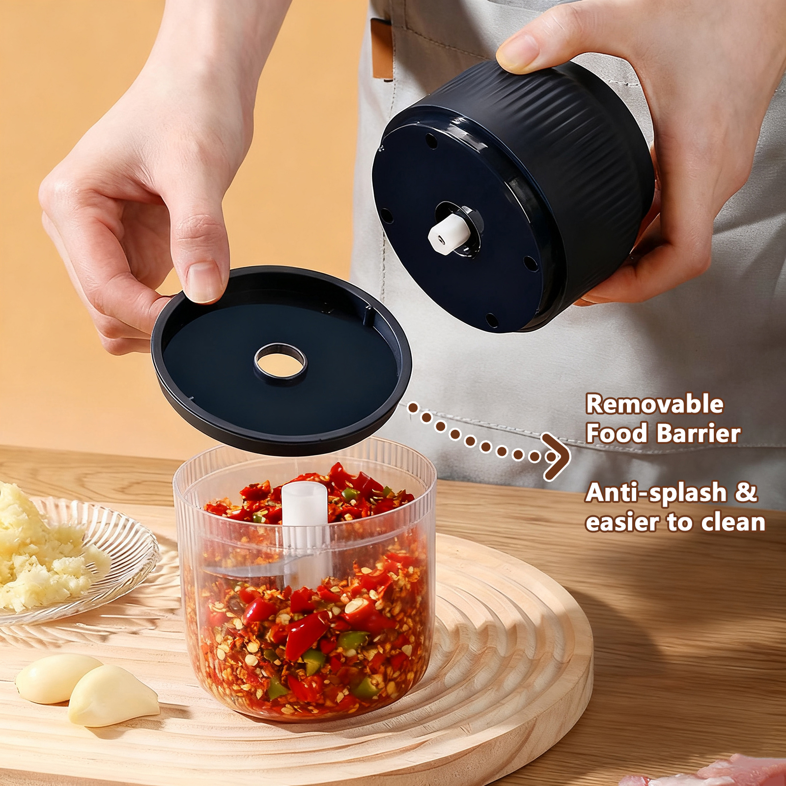 320ml Electric Mini Garlic Cho - Baby Food Zubereiter recensie en prijs