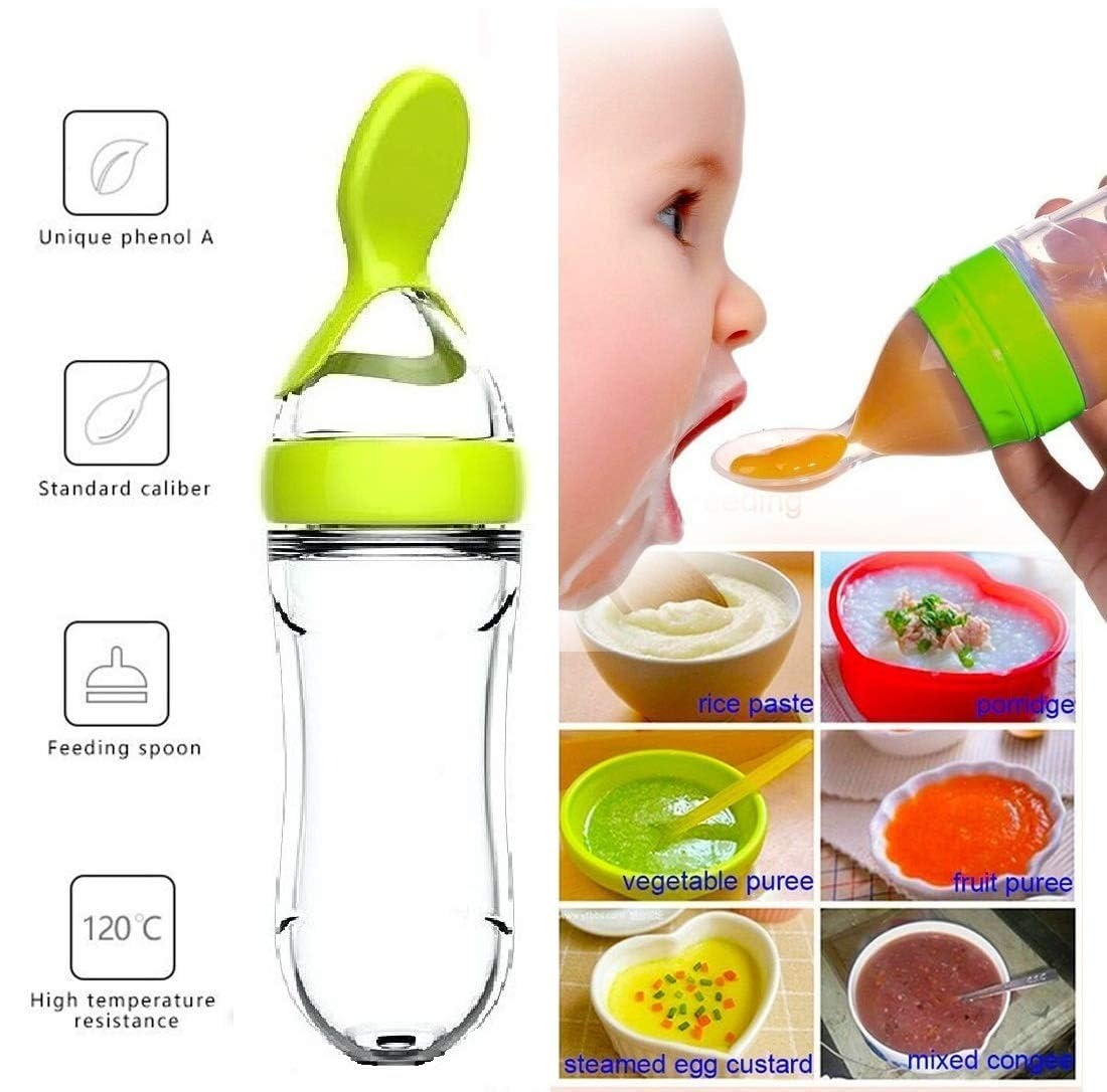 Squeezing Feeding Bottle Cup S - Baby Rice Food recensie en prijs