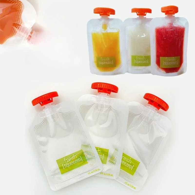 10Pcs Baby Food and Juice Box  - Baby Puree Pouch recensie en prijs