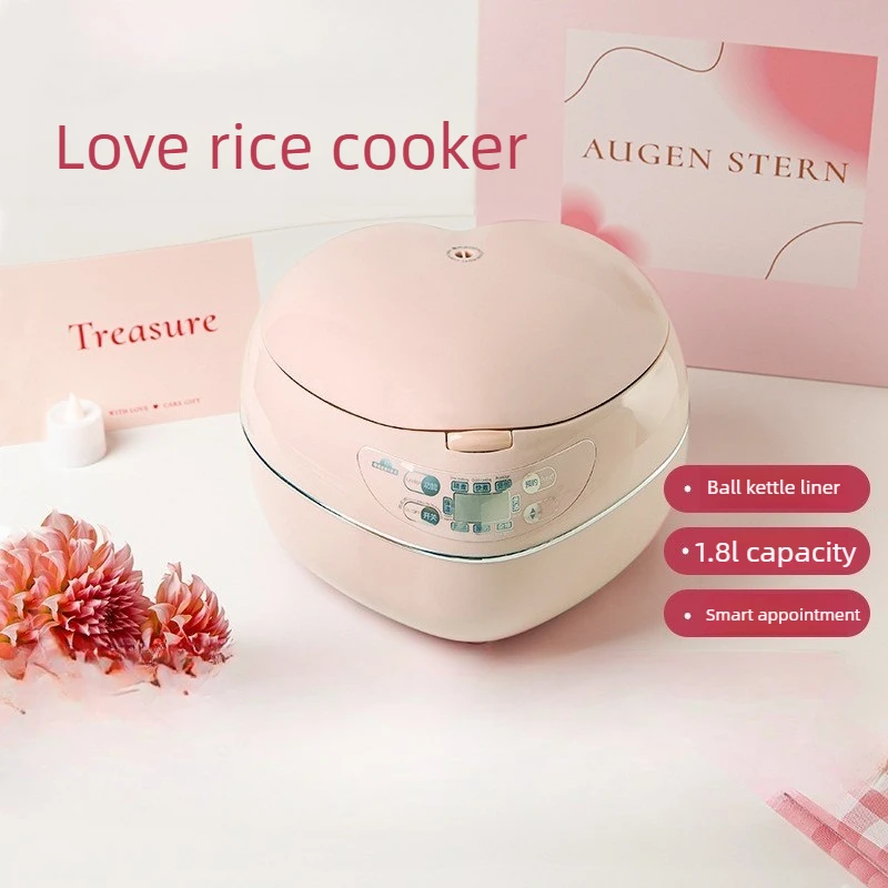 Pink 1.8L 300w Heart-shaped Ri - Baby Rice Food recensie en prijs