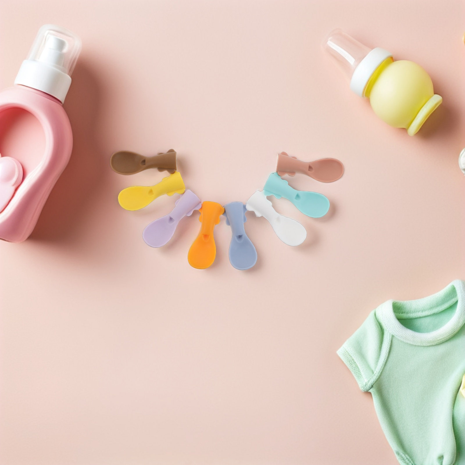 8Pcs Baby Food Pouch Spoon Att - Baby Food Reusable Pouches recensie en prijs