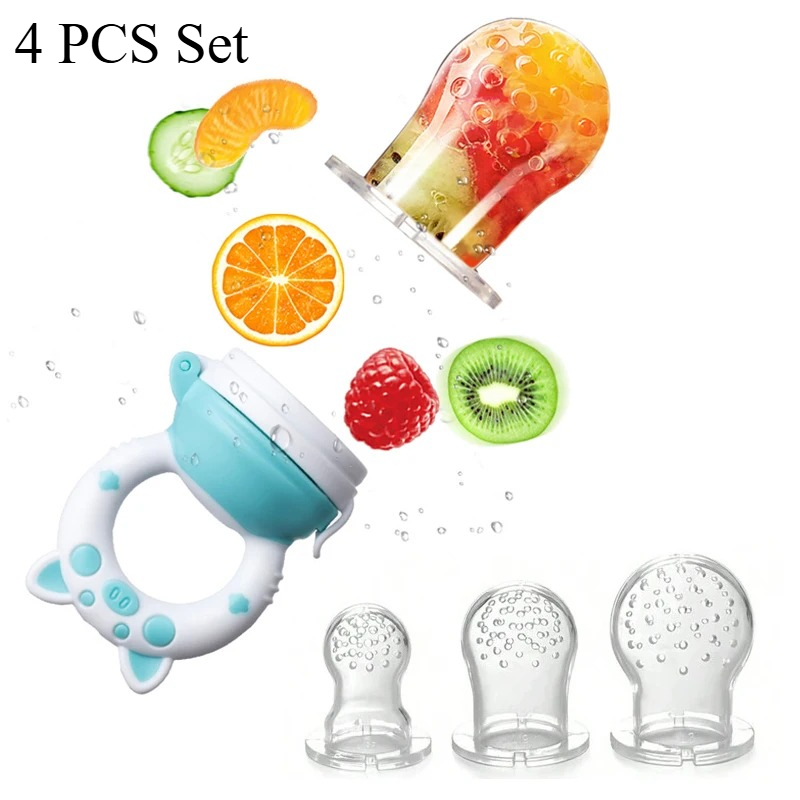 4pcs/set Silicone Fruit & Vege - Baby Food Quantity recensie en prijs