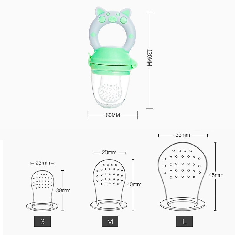 4pcs/set Silicone Fruit & Vege - Baby Food Quantity recensie en prijs