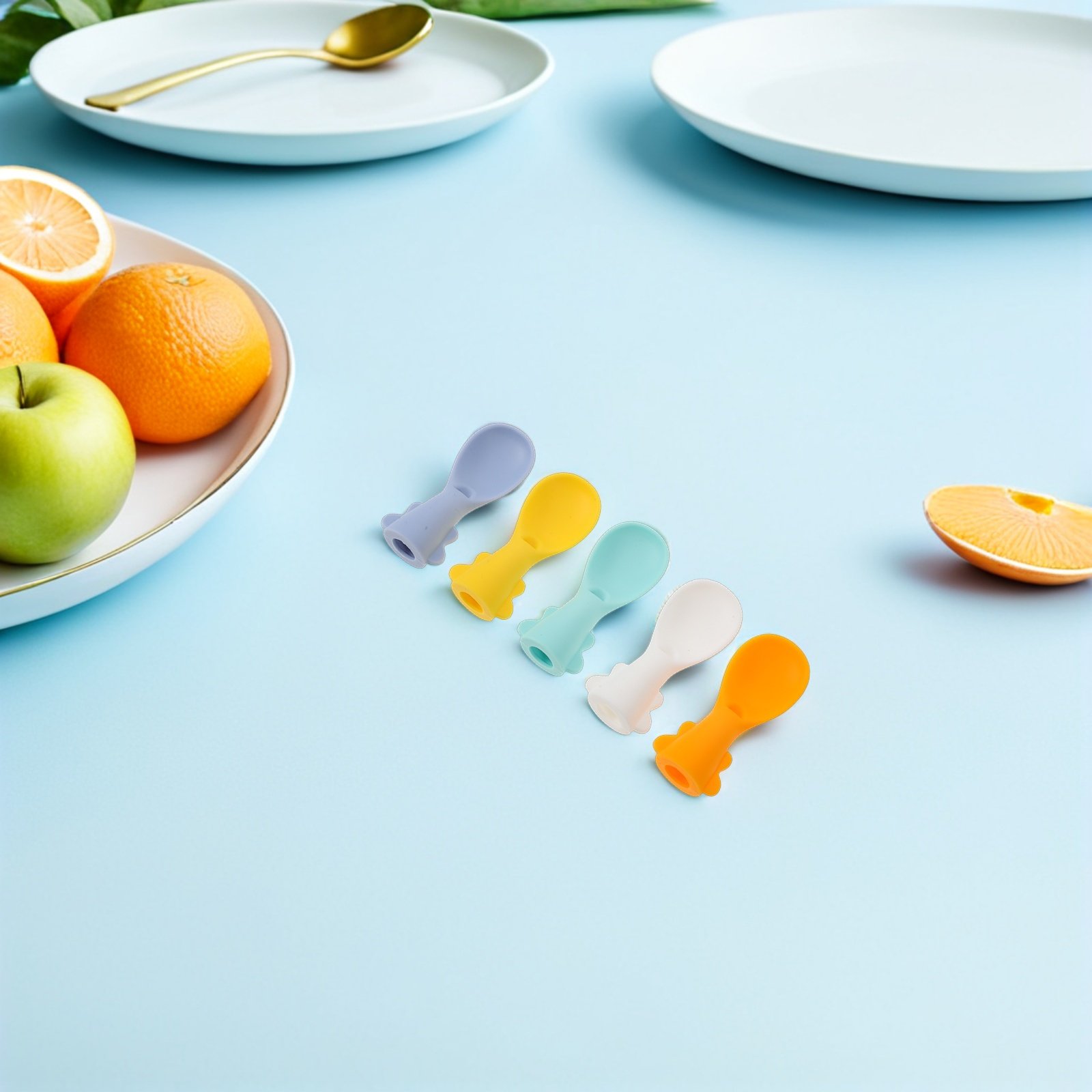 5Pcs Baby Spoon Holder Case Le - Baby Puree Pouch recensie en prijs