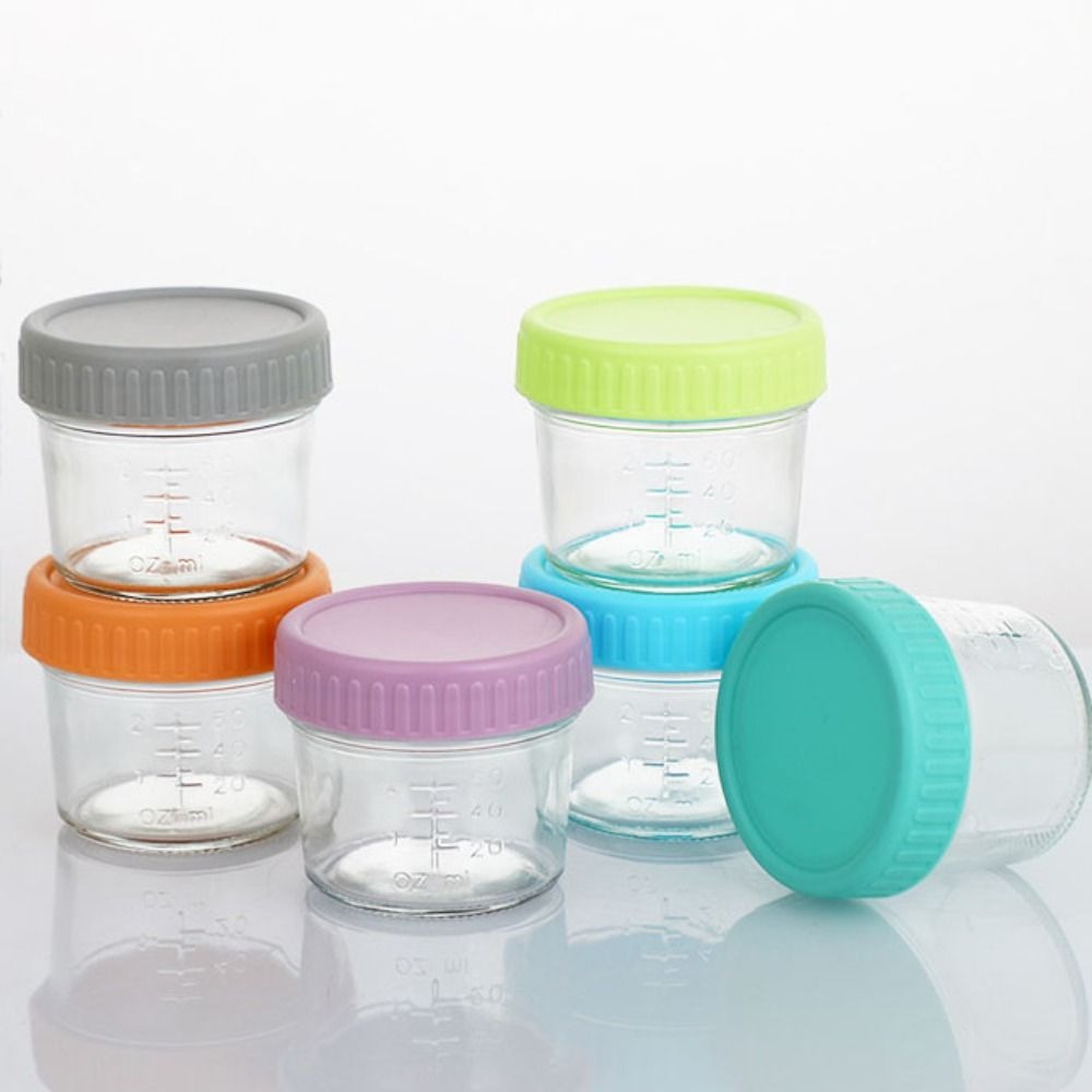 6pcs Glass Baby Food Jar Reusa - Baby Food Jar recensie en prijs