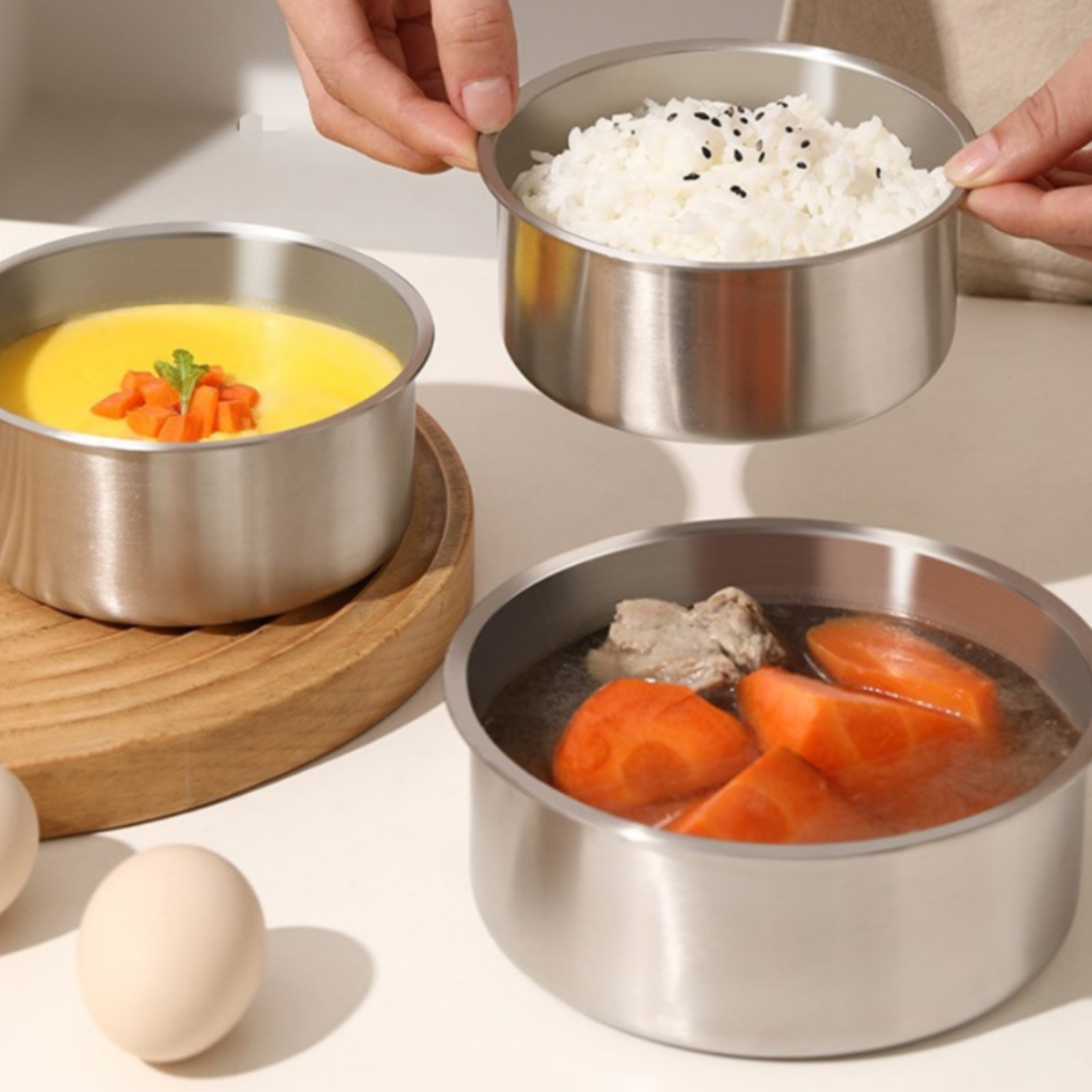 Egg Steamer Bowl Large Capacit - Baby Food Steamer Baby Safe recensie en prijs