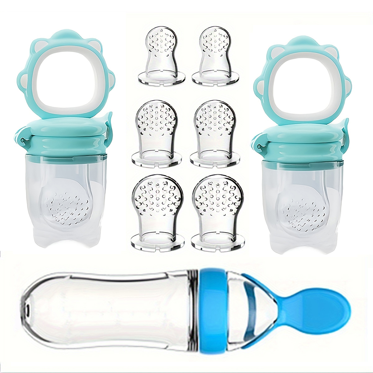 9pcs Feeding Cutlery: 1 Silico - Baby Rice Food recensie en prijs