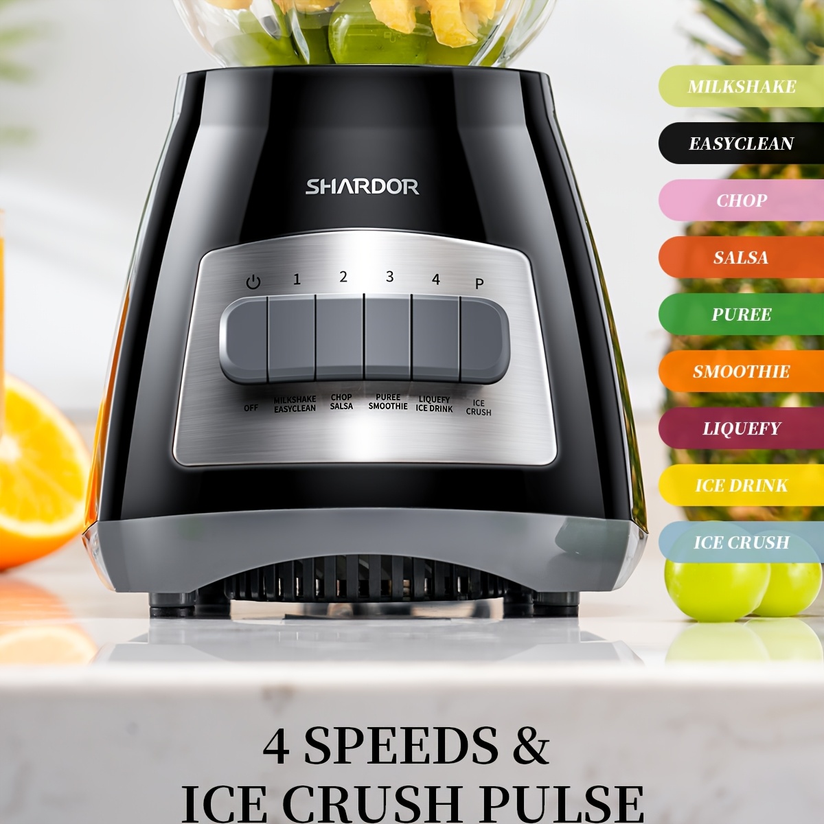 Smoothie Blender with 52 oz Gl - Baby Food Jar recensie en prijs