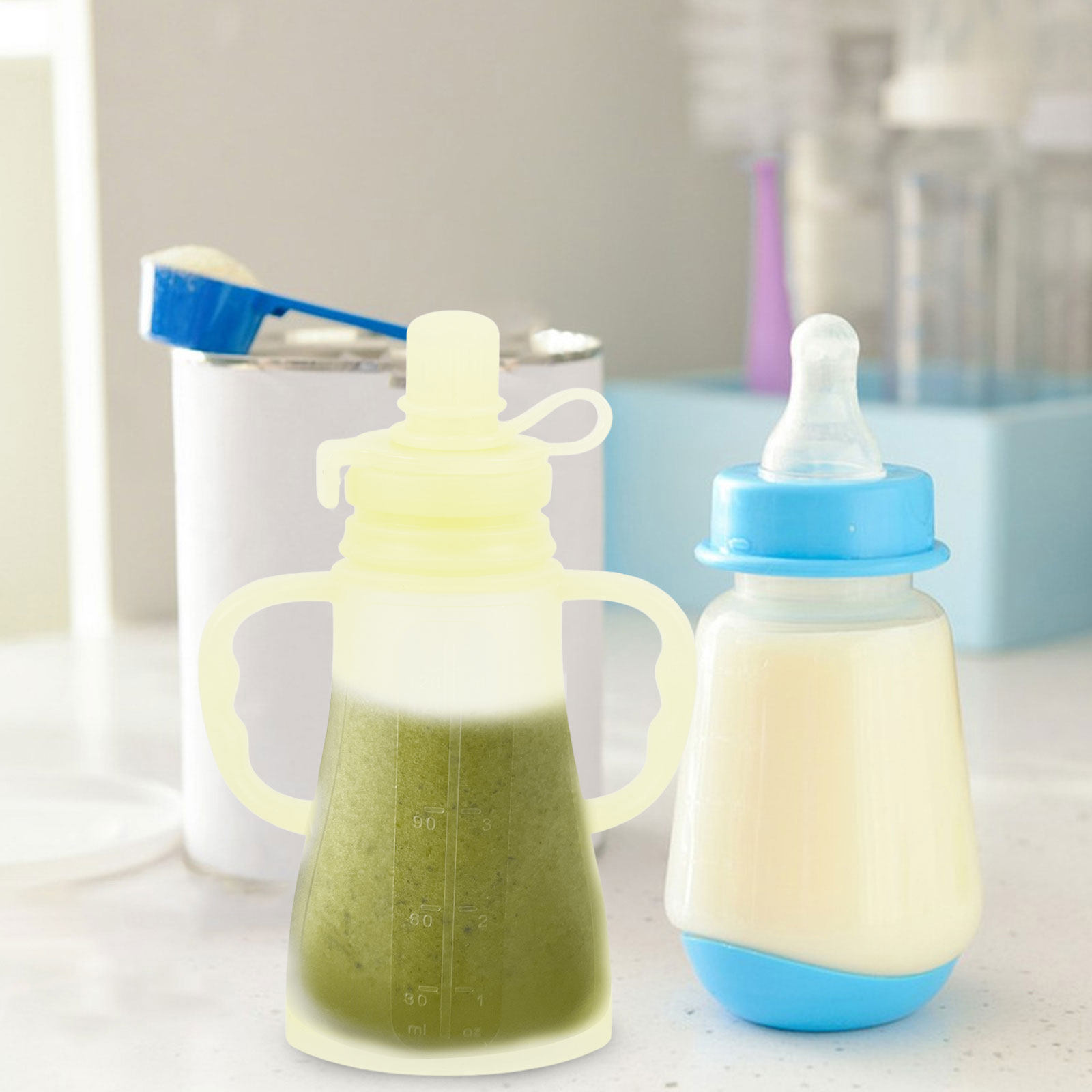 Reusable Silicone Baby Food Po - Baby Food Reusable Pouches recensie en prijs