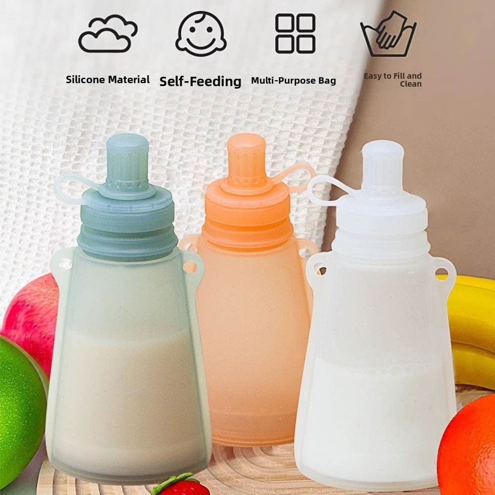BPA Free Silicone Baby Food Po - Baby Food Reusable Pouches recensie en prijs
