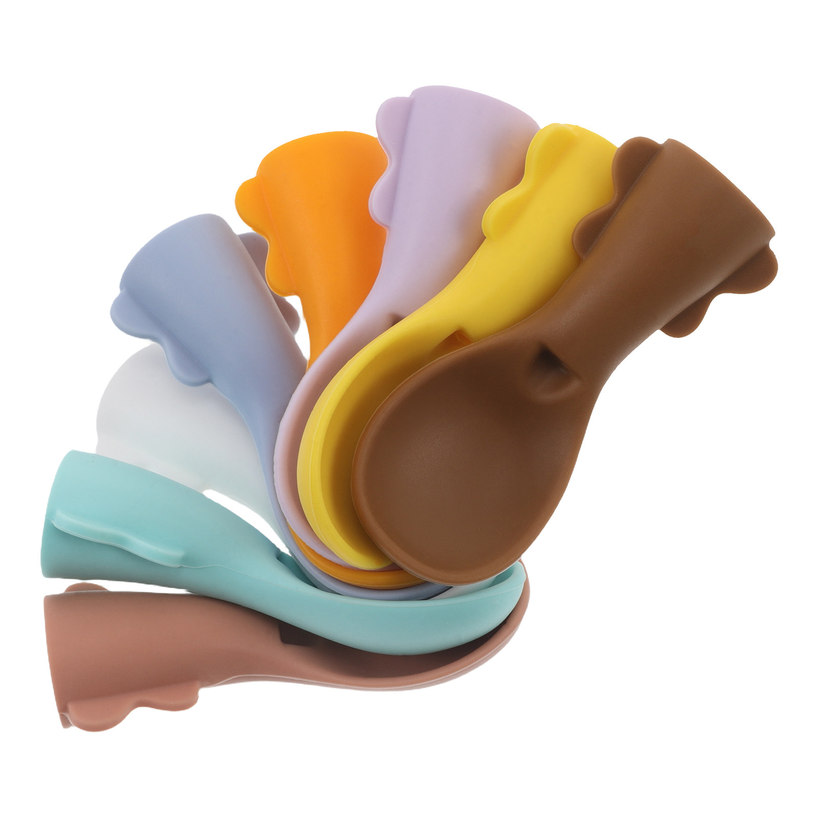 8Pcs Silicone Baby Food Pouch  - Baby Food Reusable Pouches recensie en prijs