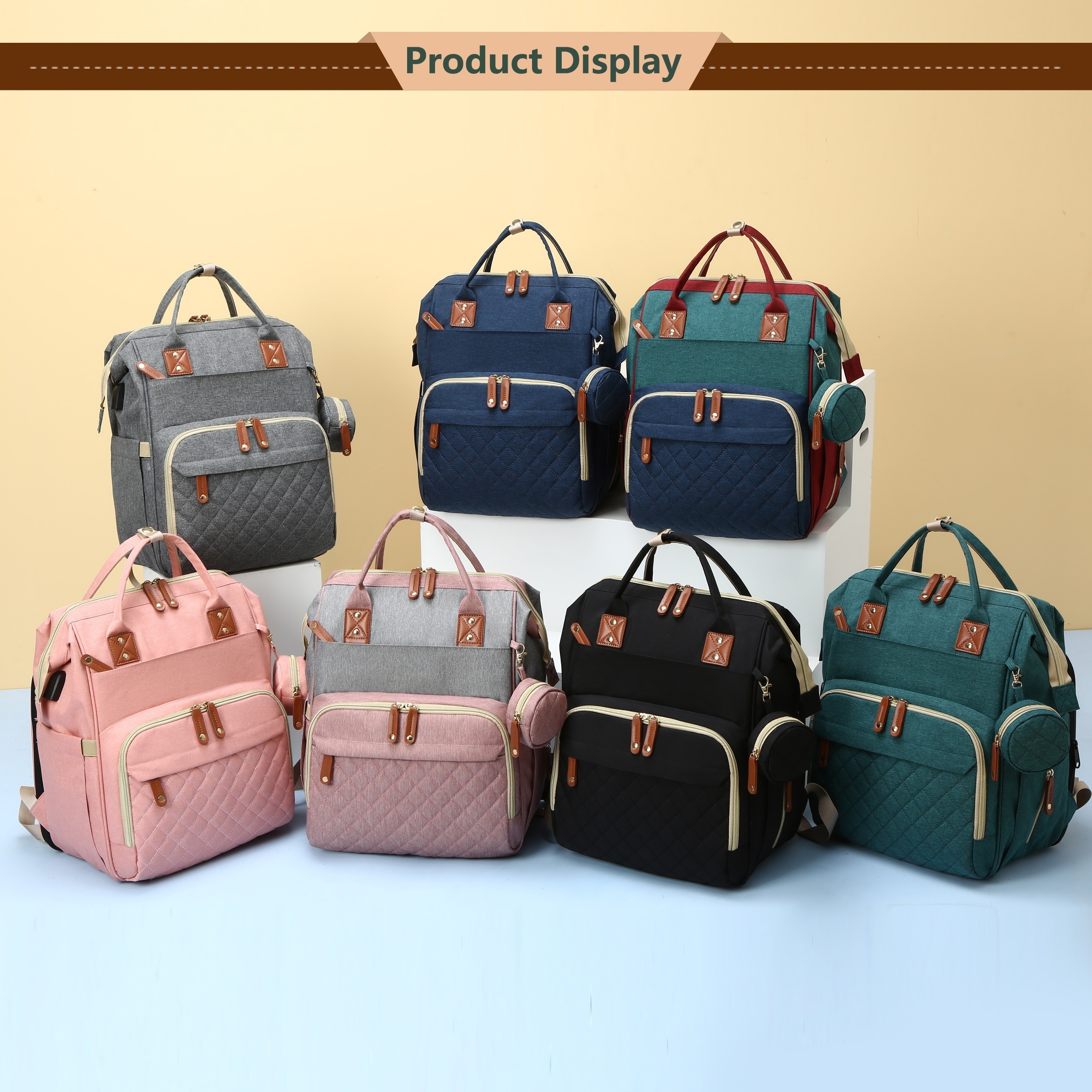 Baby Diaper Bag Backpack, Baby - Baby Puree Pouch recensie en prijs