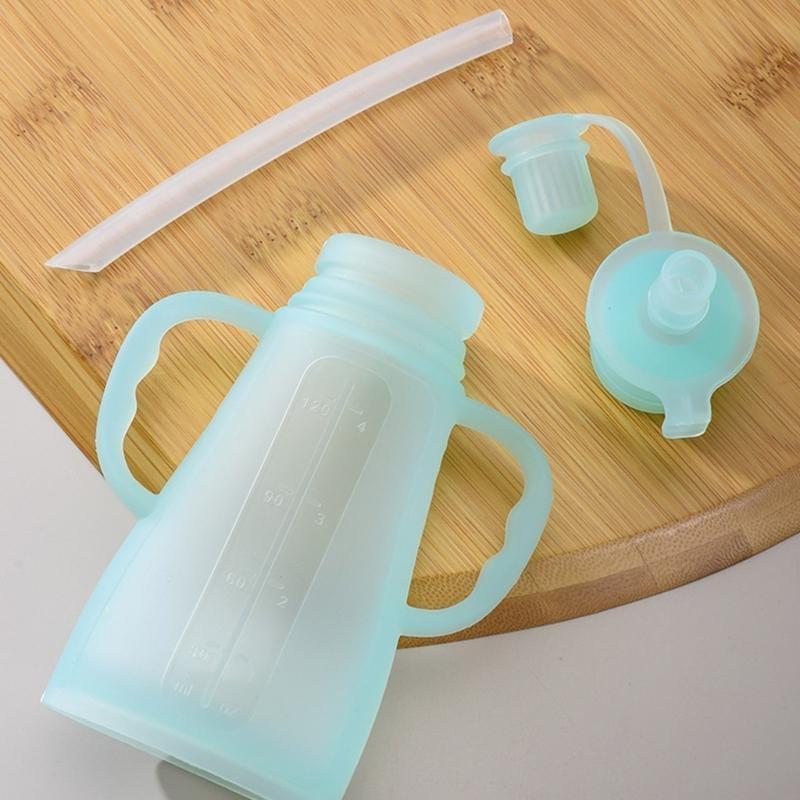 Portable Leakproof Silicone Ba - Baby Food Reusable Pouches recensie en prijs