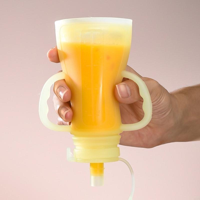 Portable Leakproof Silicone Ba - Baby Food Reusable Pouches recensie en prijs
