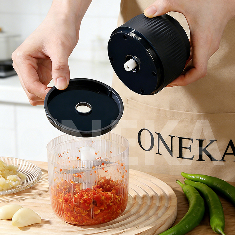 6-Blade Electric Mini Garlic C - Baby Food Zubereiter recensie en prijs