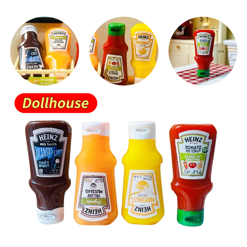 4Pcs Dollhouse Miniature Straw - Baby Food Toy recensie en prijs