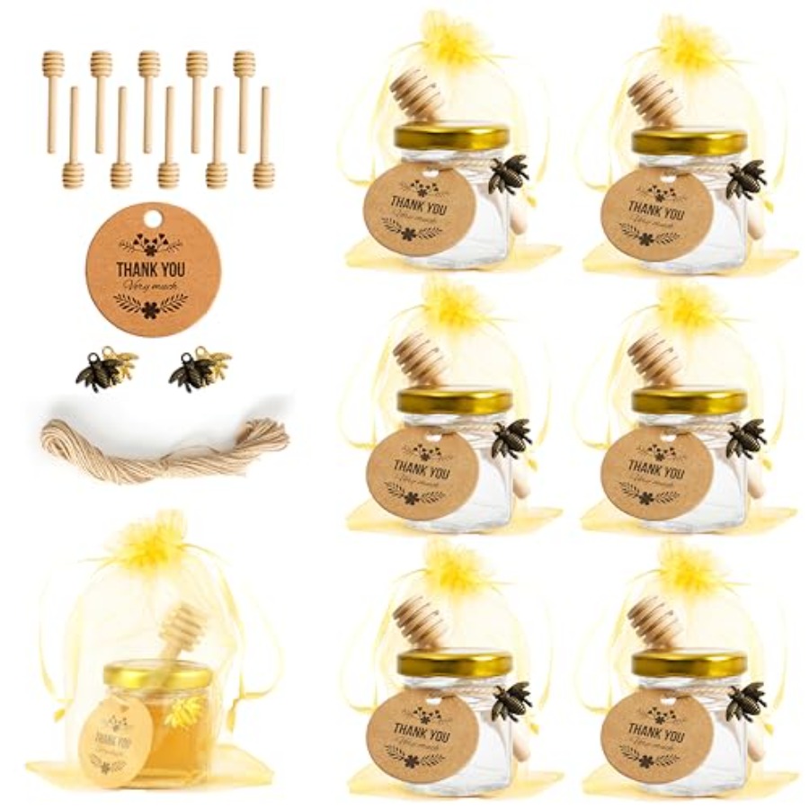 1.5oz 6Pack Mini Glass Hexagon - Baby Food Jar recensie en prijs