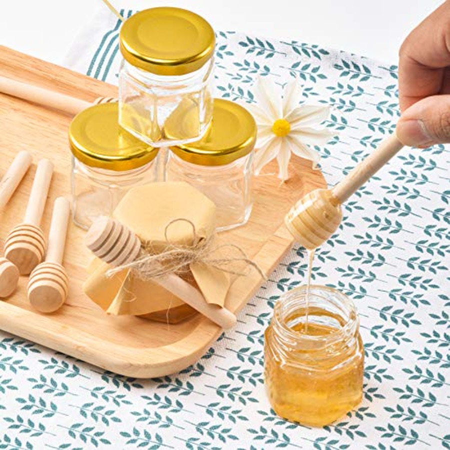 1.5oz 6Pack Mini Glass Hexagon - Baby Food Jar recensie en prijs