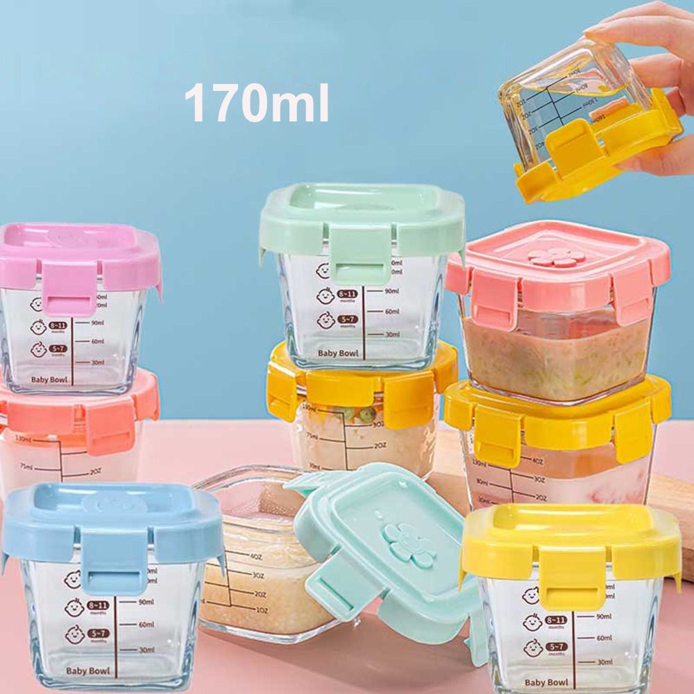 170ml Glass Food Storage Box F - Baby Food Jar recensie en prijs