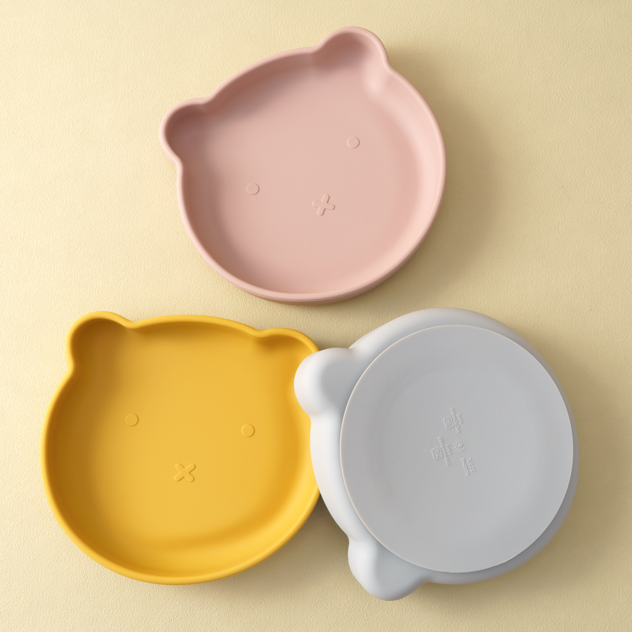 1PC Silicone Baby Dishes Sucti - Baby Food Quantity recensie en prijs