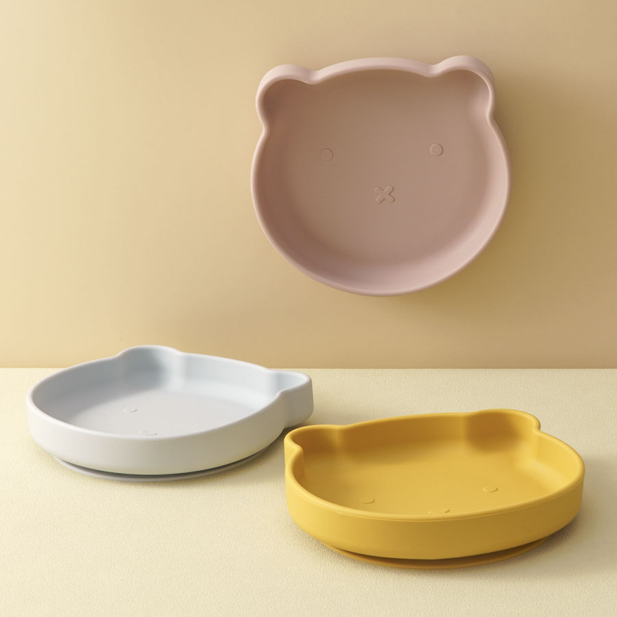 1PC Silicone Baby Dishes Sucti - Baby Food Quantity recensie en prijs