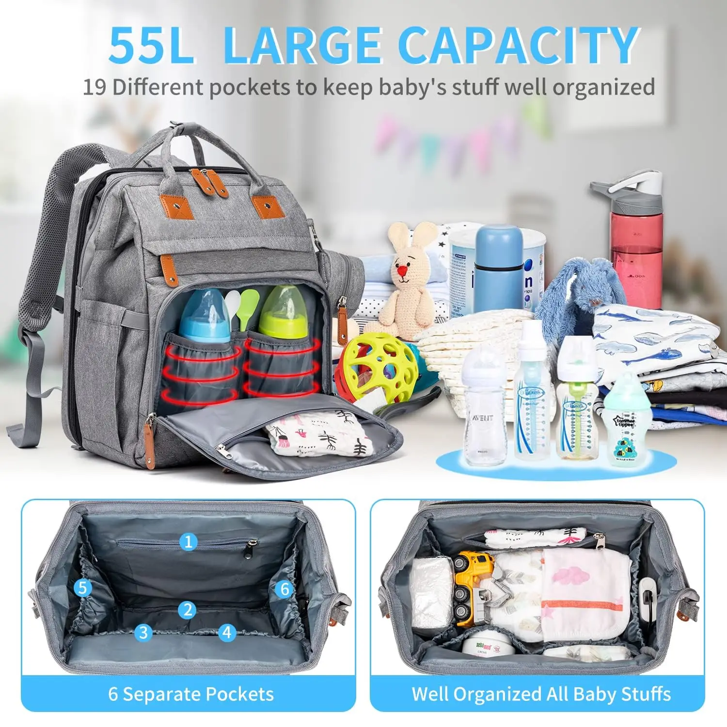 Kabaqoo 55L Multifunctional Be - Baby Puree Pouch recensie en prijs