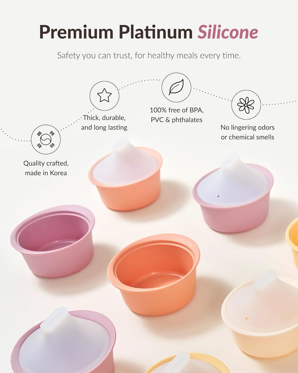 Silicone Microwave Steamer | M - Baby Food Steamer Baby Safe recensie en prijs