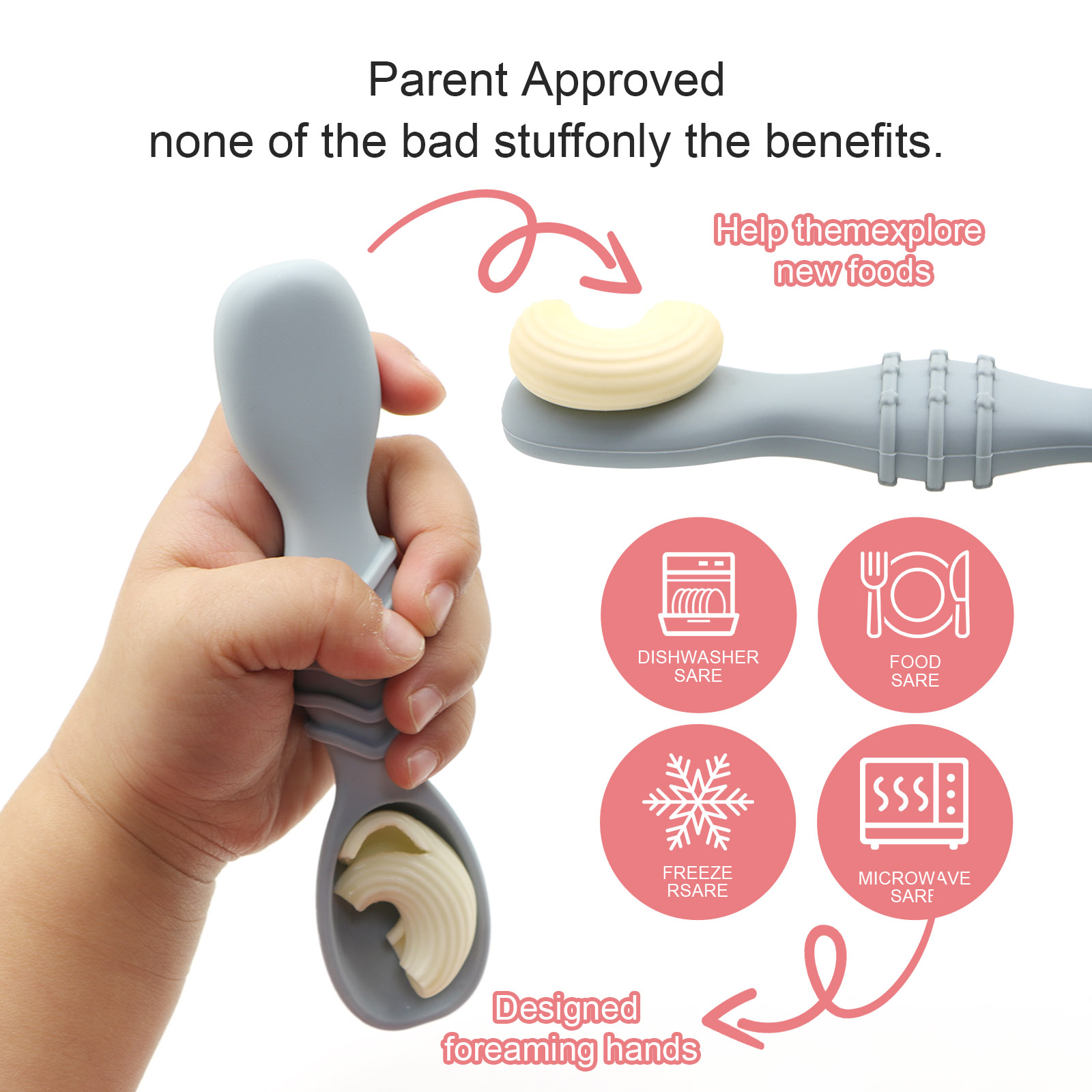 4pcs Silicone Baby Food Spoon, - Baby Food For 7 Month Old recensie en prijs