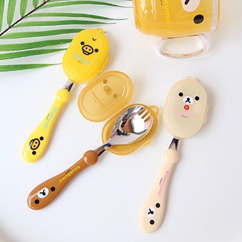 Rilakkuma Spoon Fork Integrate - Baby Food Toy recensie en prijs