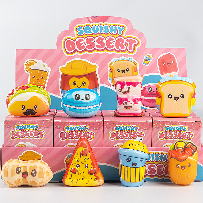 Soft Squishy Slow Rising Food  - Baby Food Toy recensie en prijs