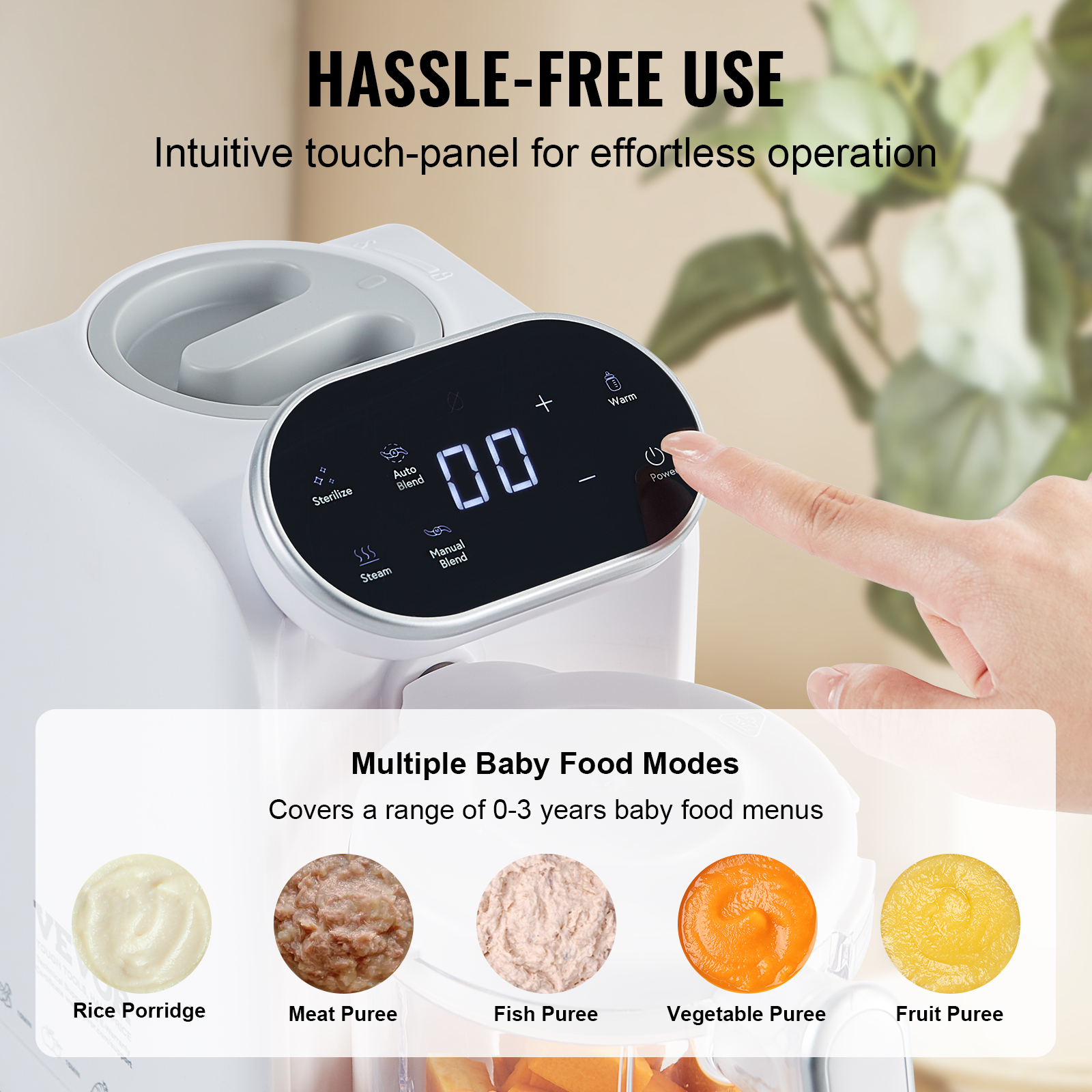 Baby Food Maker 430W with 750  - Baby Food Maker And Steamer recensie en prijs