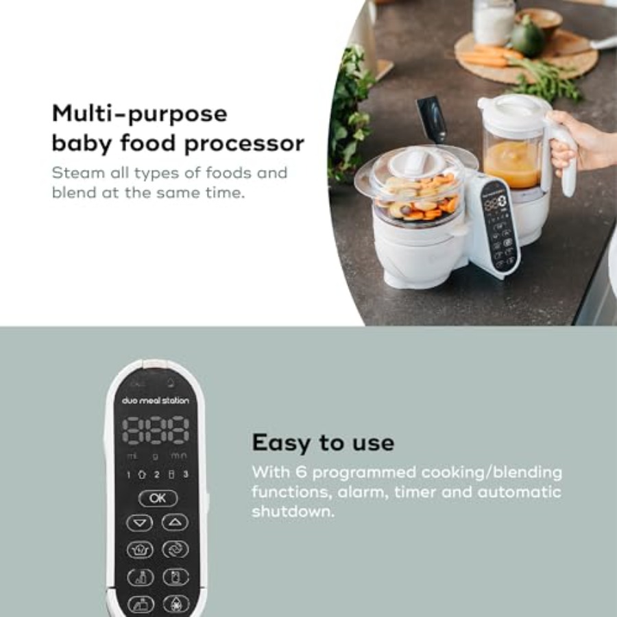 Duo Meal Station 6-in-1: Multi - Baby Food Maker And Steamer recensie en prijs