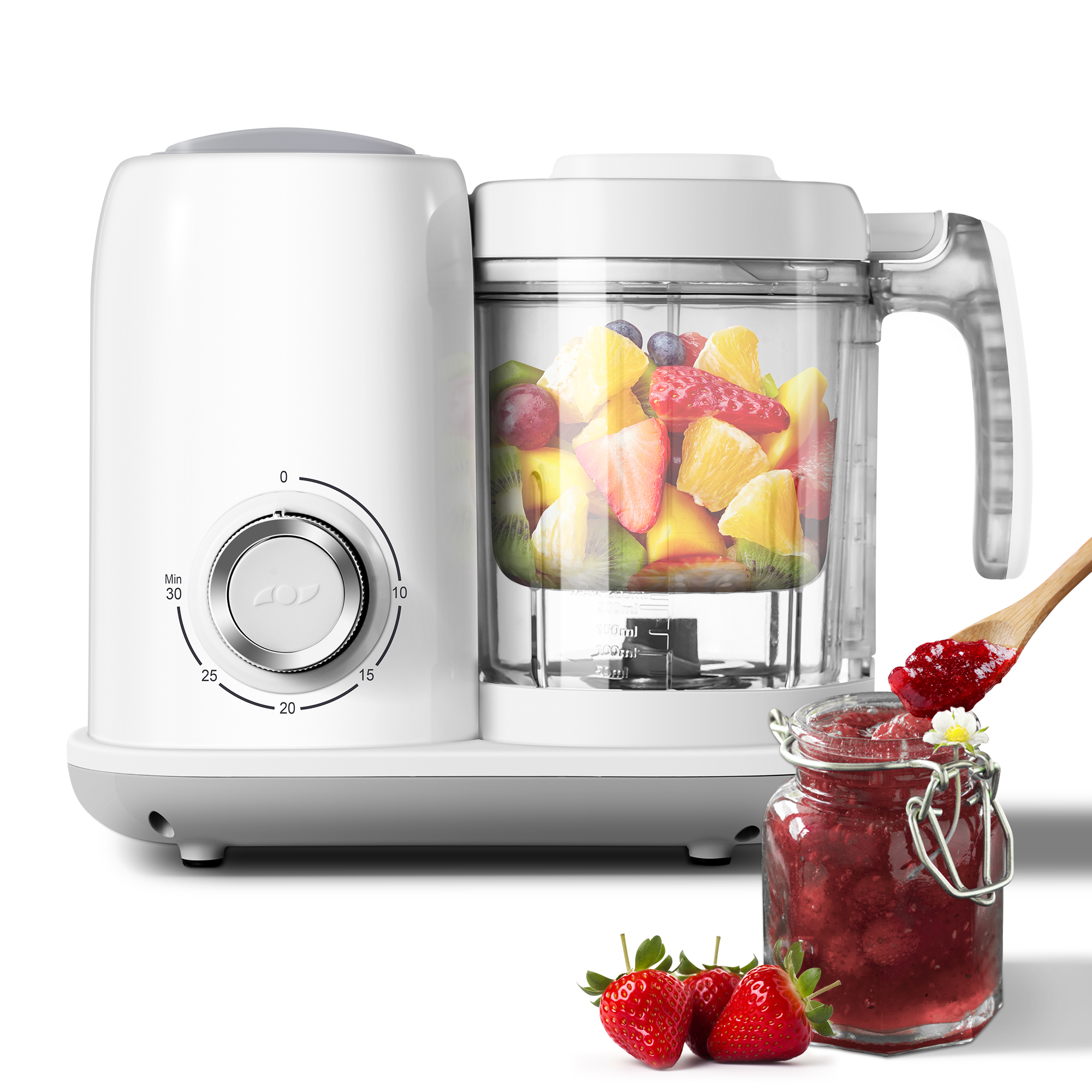 Baby Food Maker, 4 in 1 Baby F - Baby Food Steamer Baby Safe recensie en prijs